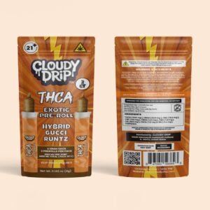 thca exotic pre roll – gucci runtz hybrid (2g × 2 pack)